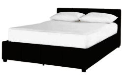 Hygena Hendry Kingsize Ottoman Bed Frame - Black